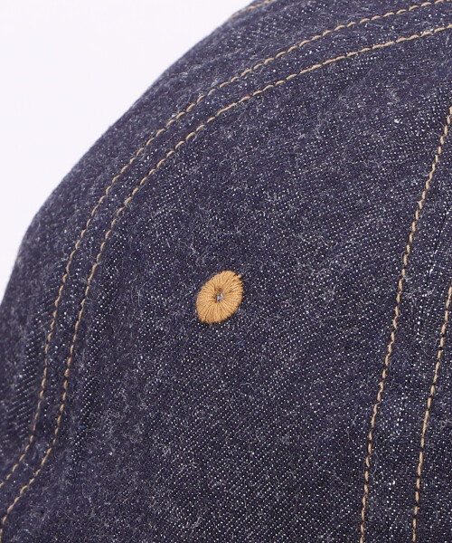 NC DECK HAT 10OZ DENIM NAVY ONESIZE