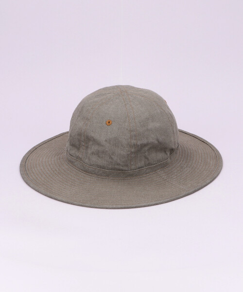 NC DECK HAT 10OZ DENIM KHAKI ONESIZE
