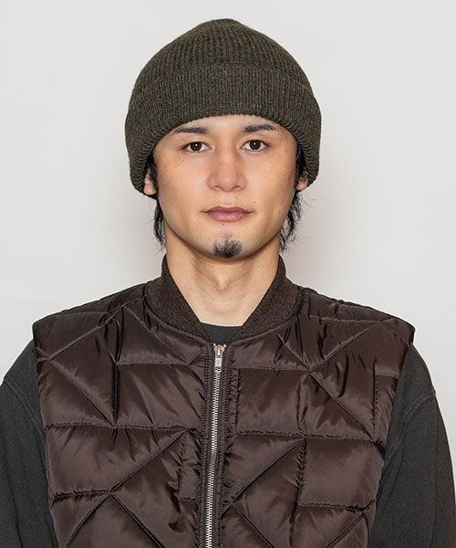 モデル頭囲：58cm 着用サイズ：ONESIZE