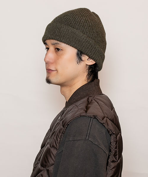 モデル頭囲：58cm 着用サイズ：ONESIZE