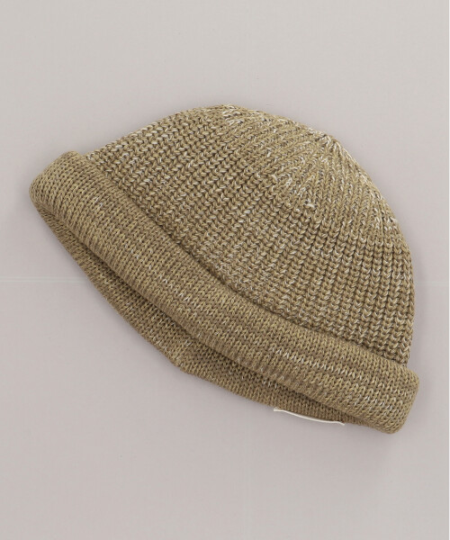 NC BEANIE COTTON BEIGE ONESIZE