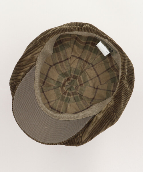 NC CASQUETTE 8W CORDUROY BROWN ONESIZE