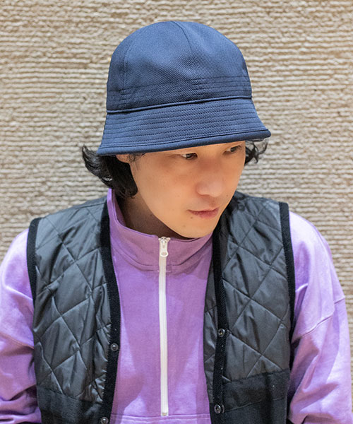モデル頭囲：58cm 着用サイズ：ONESIZE