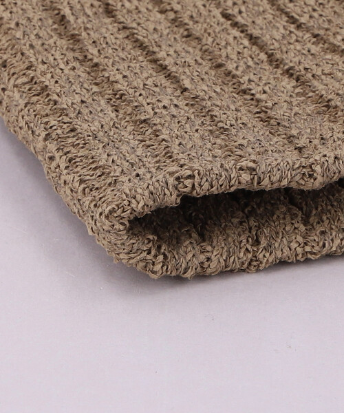 KNIT-WASHI BROWN ONESIZE