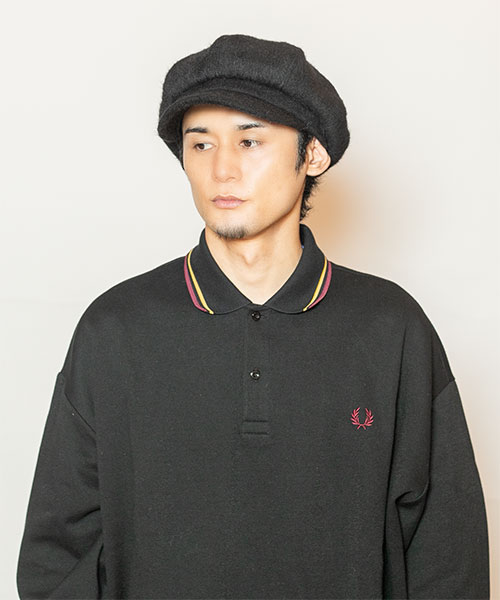 モデル頭囲：58cm 着用サイズ：Mサイズ