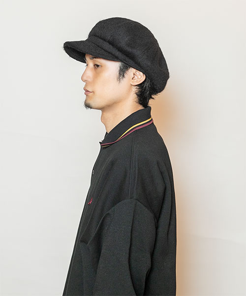 モデル頭囲：58cm 着用サイズ：Mサイズ
