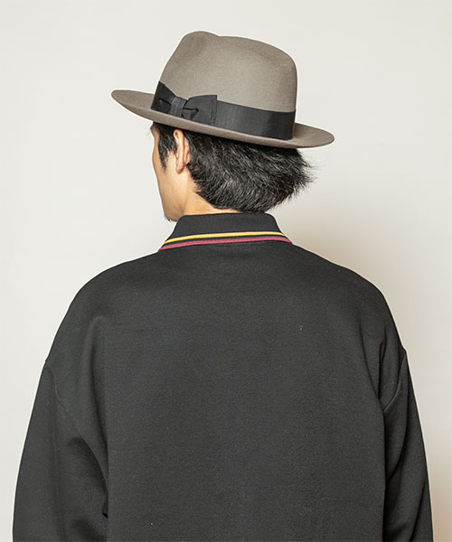 モデル頭囲：58cm 着用サイズ：59サイズ