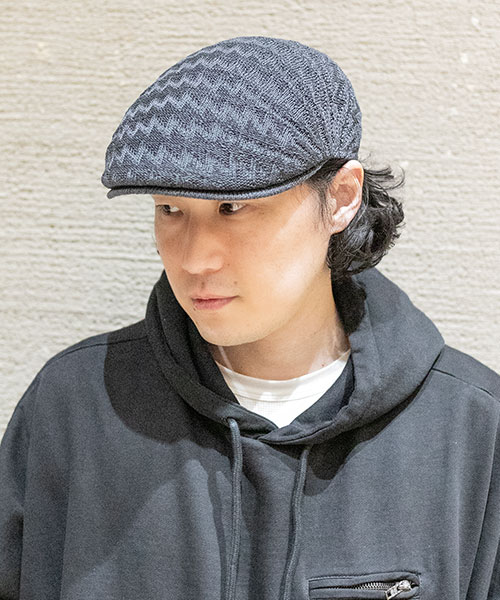 モデル頭囲：58cm 着用サイズ：ONESIZE