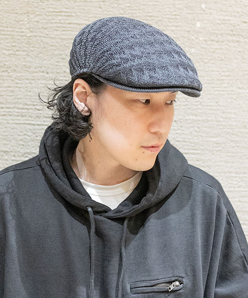 モデル頭囲：58cm 着用サイズ：ONESIZE