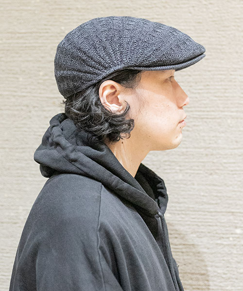 モデル頭囲：58cm 着用サイズ：ONESIZE