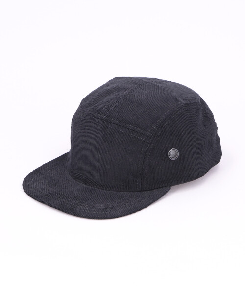 CORDUROY CAMP CAP BLACK ONESIZE