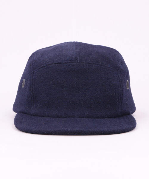 WOOL CAMP CAP NAVY ONESIZE