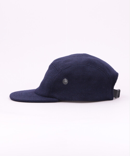 WOOL CAMP CAP NAVY ONESIZE