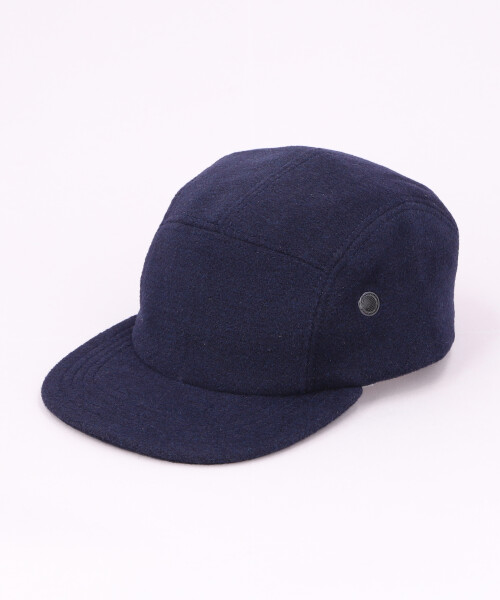 WOOL CAMP CAP NAVY ONESIZE