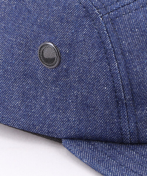 COTTON CAMP CAP BLUE ONESIZE