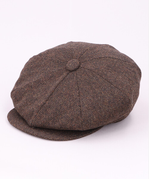 HERRINGBONE BIG APPLE BROWN ONESIZE
