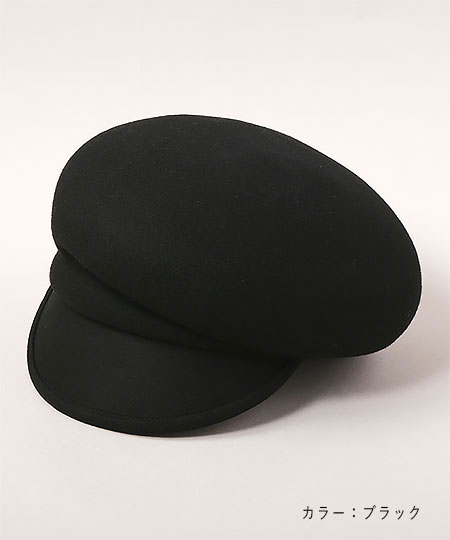 ALABASTER FELT2(ONESIZE BLACK): キャスケット｜帽子通販｜CA4LA