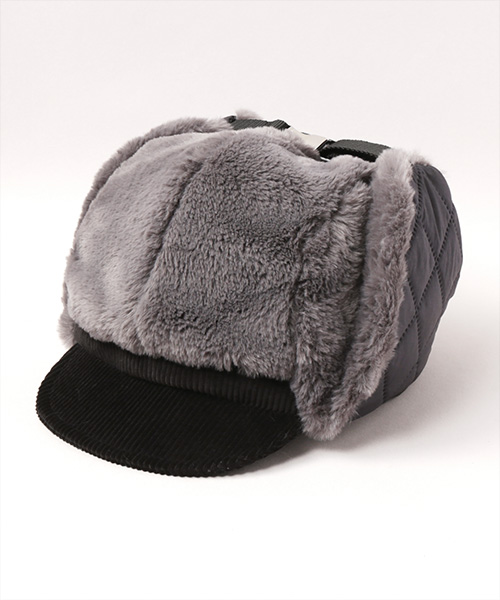 BLACK AND WHITE PAINTINGS FLIGHT CAP(ONESIZE BLACK): その他