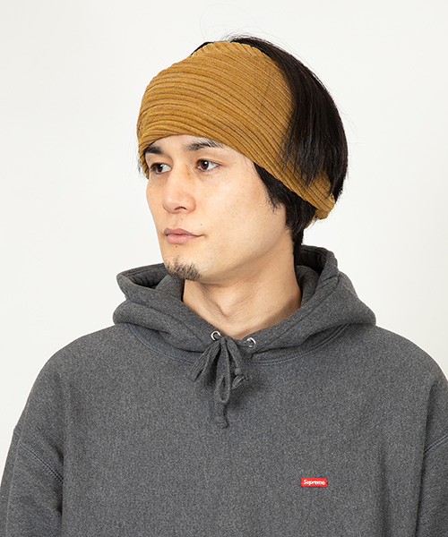 モデル頭囲：58cm 着用サイズ：ONESIZE