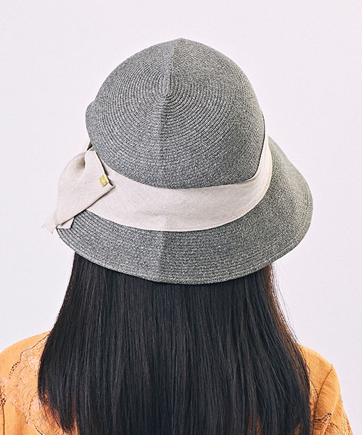 モデル頭囲：54cm 着用サイズ：ONESIZE