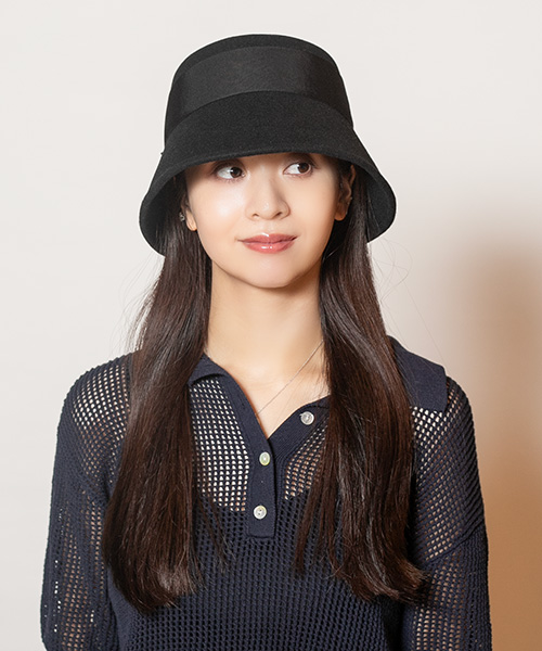 モデル頭囲：56cm 着用サイズ：ONESIZE