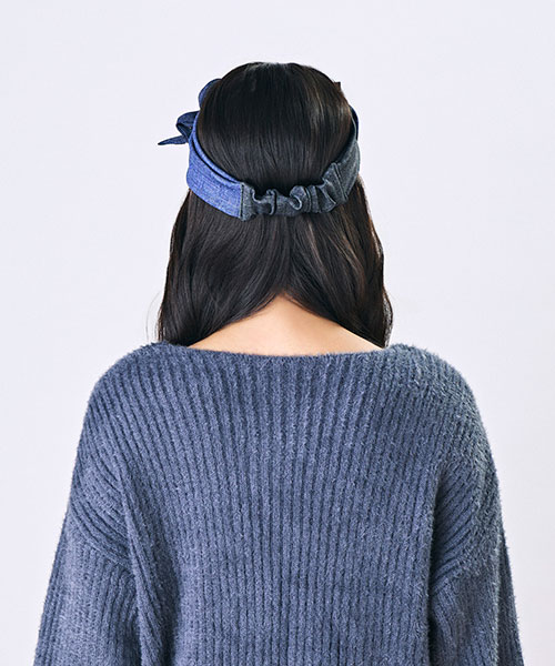 モデル頭囲：54cm 着用サイズ：ONESIZE