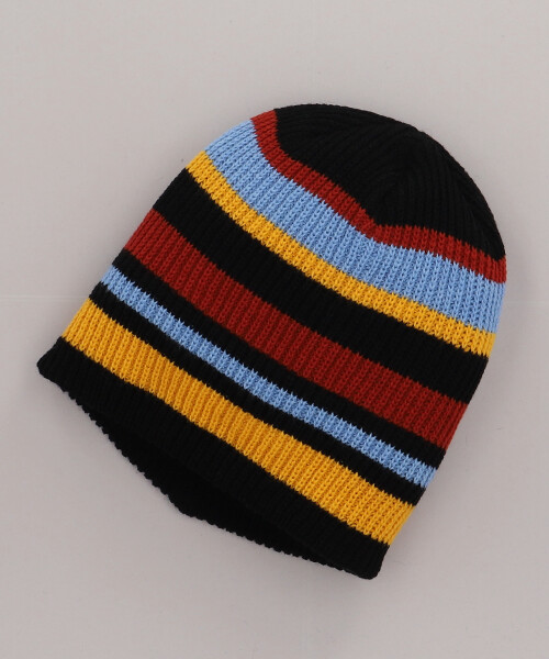 MULTI BORDER4 BLACK ONESIZE
