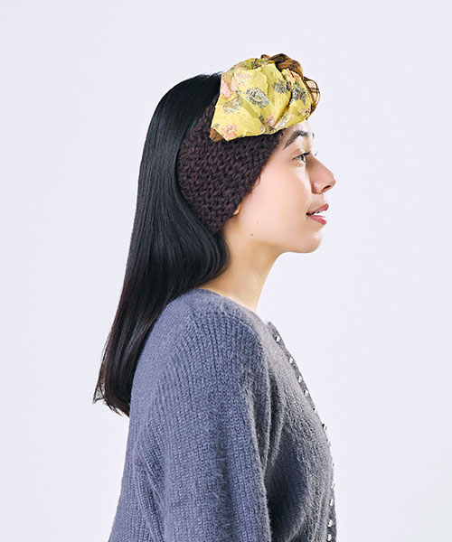 BROWN　モデル頭囲：56cm