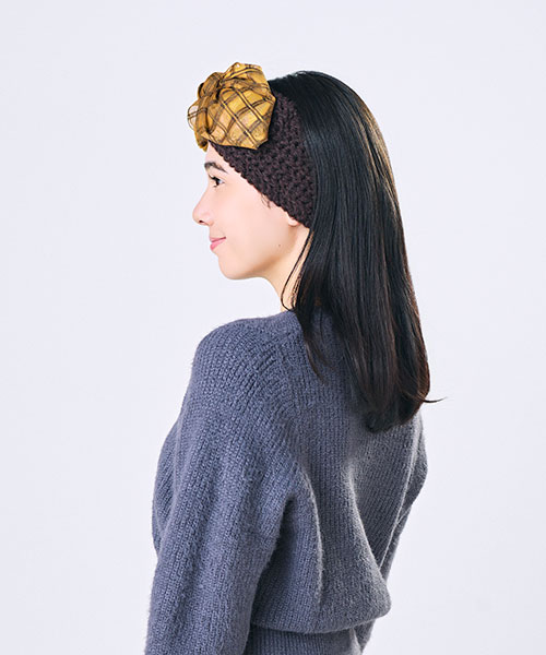 BROWN　モデル頭囲：56cm