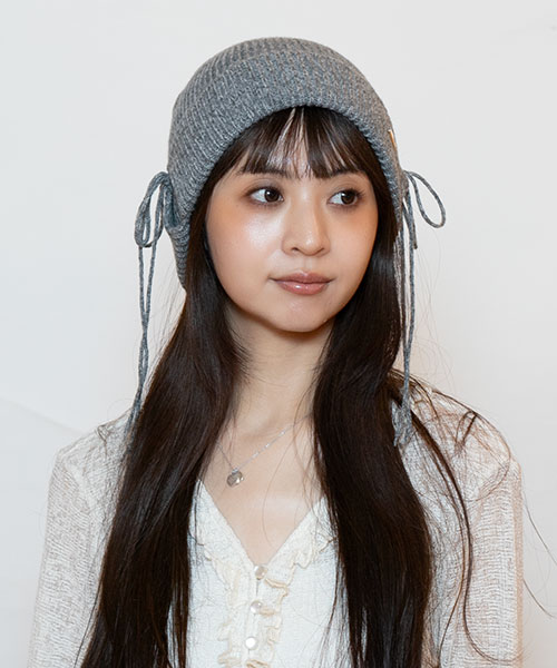 モデル頭囲：56cm 着用サイズ：ONESIZE