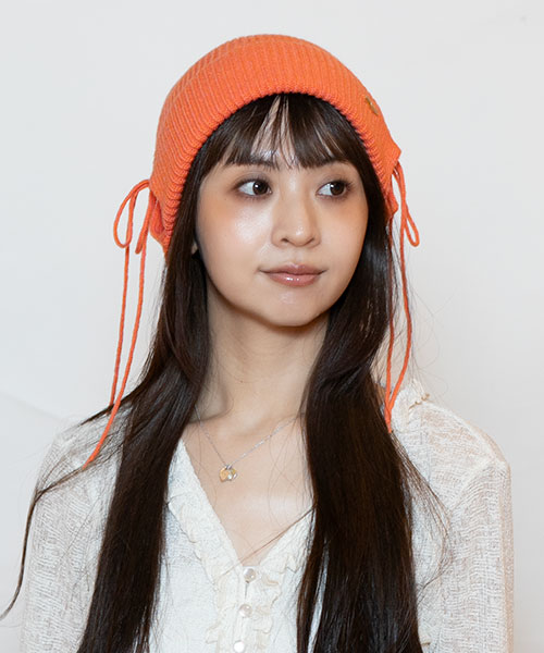 モデル頭囲：56cm 着用サイズ：ONESIZE