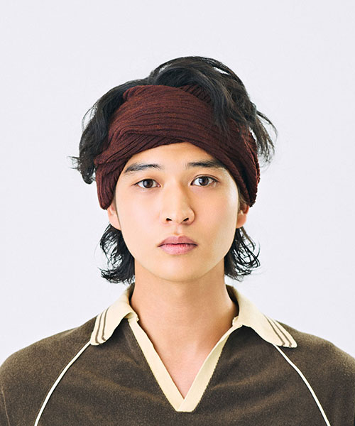 BROWN モデル頭囲：58.5cm