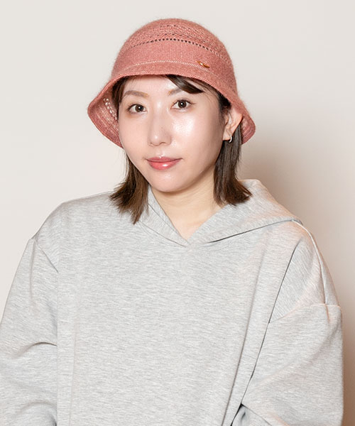 PINK モデル頭囲：56cm