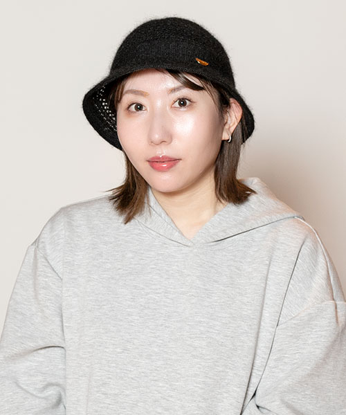 BLACK モデル頭囲：56cm