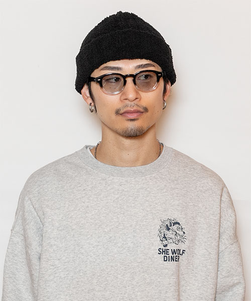 BLACK モデル頭囲：58.5cm