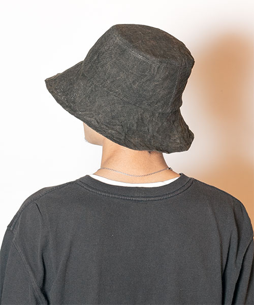 モデル頭囲：58cm 着用サイズ：ONESIZE