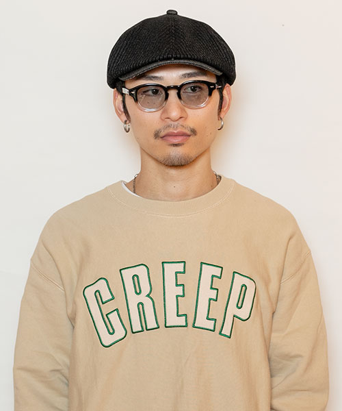 BLACK モデル頭囲：58.5cm