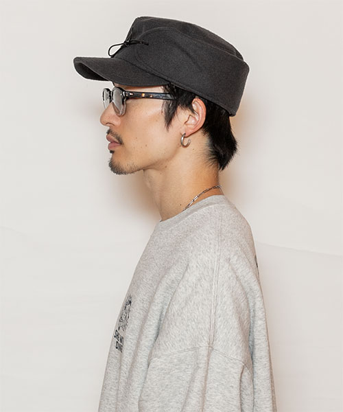 TROOPER TIE CAP GRAY ONESIZE