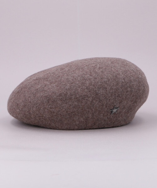 ONE STAR BERET GRAY ONESIZE