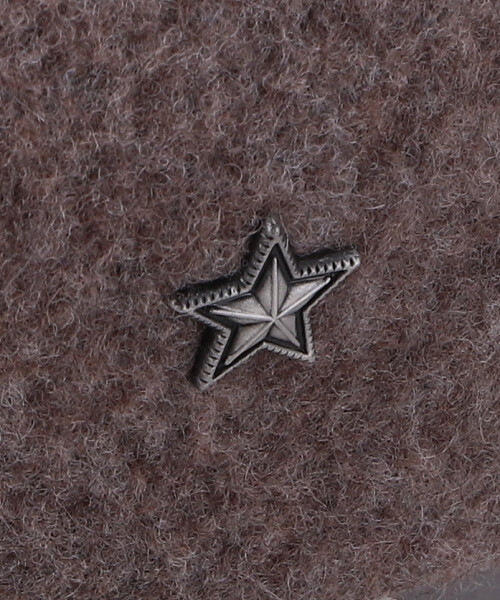 ONE STAR BERET GRAY ONESIZE