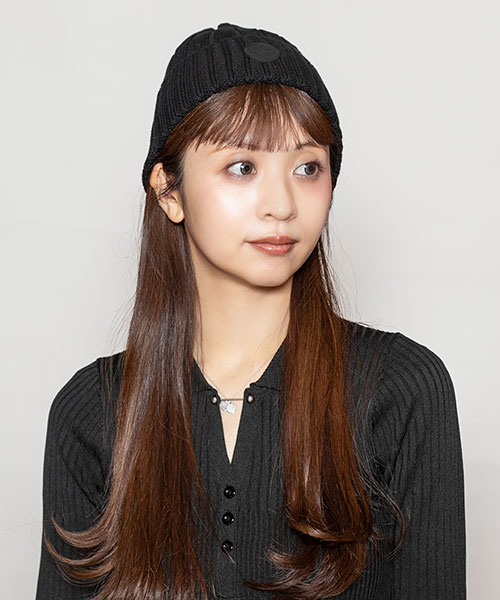 モデル頭囲：56cm 着用サイズ：ONESIZE