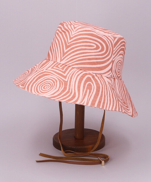 SAFARI FABRIC HAT PINK ONESIZE