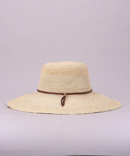 LAMPSHADE CORDOVAN CROCHET NATURAL ONESIZE