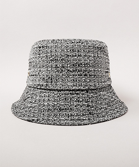 TWEED HAT GRAY ONESIZE