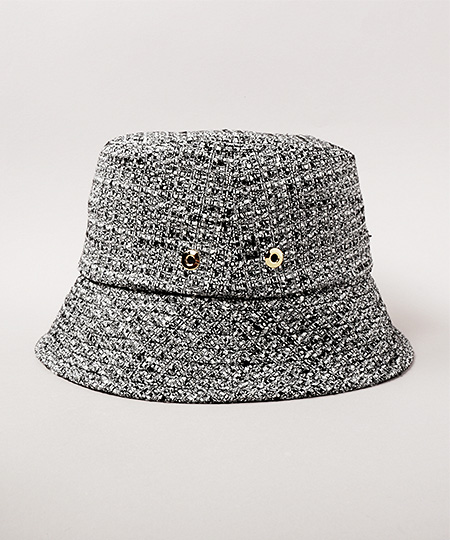 TWEED HAT GRAY ONESIZE