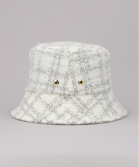 TWEED HAT 2 WHITE ONESIZE