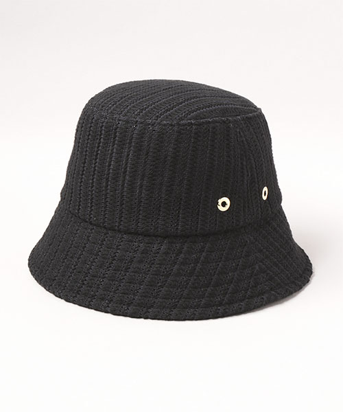 LACE HAT 8 BLACK ONESIZE