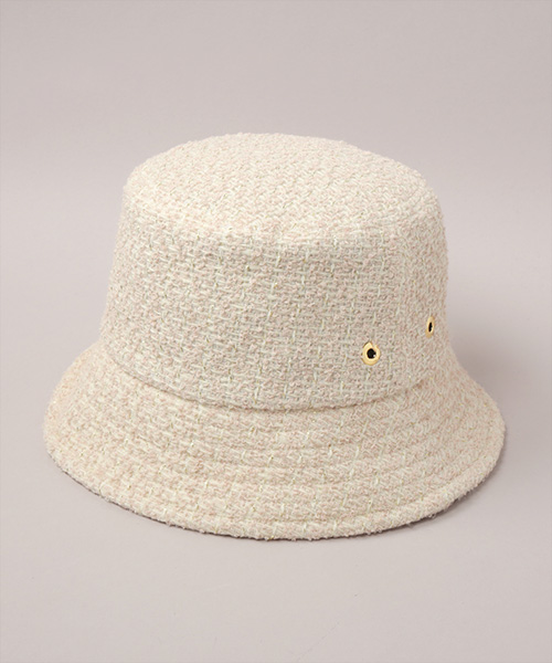 TWEED HAT 5 PINK ONESIZE