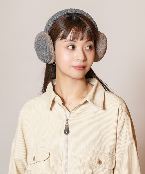 モデル頭囲：56cm 着用サイズ：ONESIZE
