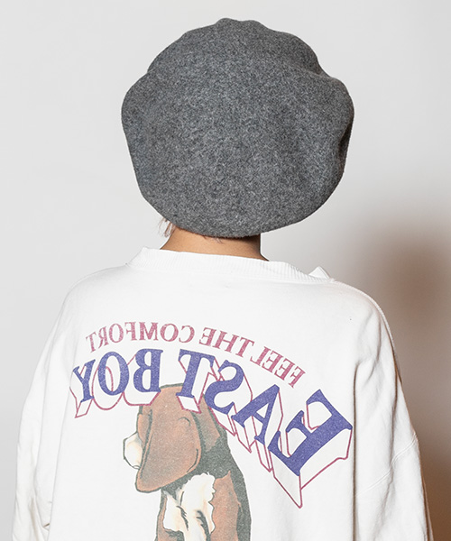 モデル頭囲：54cm 着用サイズ：ONESIZE